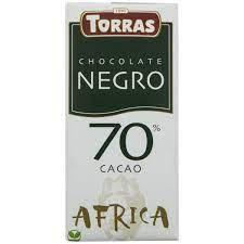 Шоколад Torras Negro 70% какао Іспанія 125г