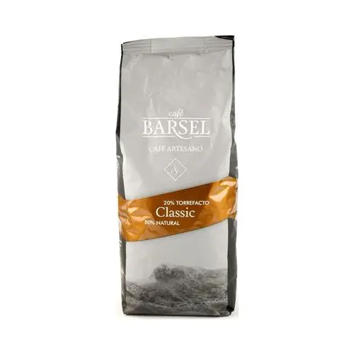 Кава в зернах 80% натуральна 20% смажена з цукром Barsel Cafe Artesano Classic 1кг Іспанія