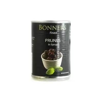 Чорнослив у легкому сиропі Bonners Prunes 420 г Великобританія