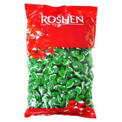 Карамель льодянцова Евкаліпт-ментол Roshen 1кг