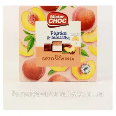 Цукерки зі смаком Апельсину Pianka&Galaretka Mister CHOC Pomarancza 420г Німеччина