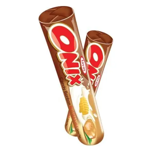 Льодяники з молочно-вершковою начинкою Tayas Onix 38г Туреччина