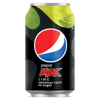 Напій сильногазований БЕЗ ЦУКРУ зі смаком лайма Pepsi Max Lime 330 мл Данія