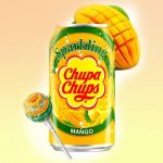 Напій газований зі смаком манго Chupa Chups Mango 345 мл ж/б Корея