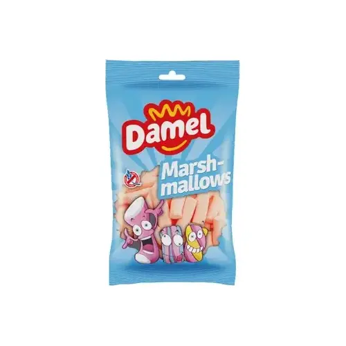 Маршмэллоу Ассорти БЕЗ ГЛЮТЕНА Damel Marshmallows 80г Испания