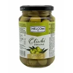 Оливки зелені без кісточки Helcom Oliwki Zielone Drylowane 330 г Польща
