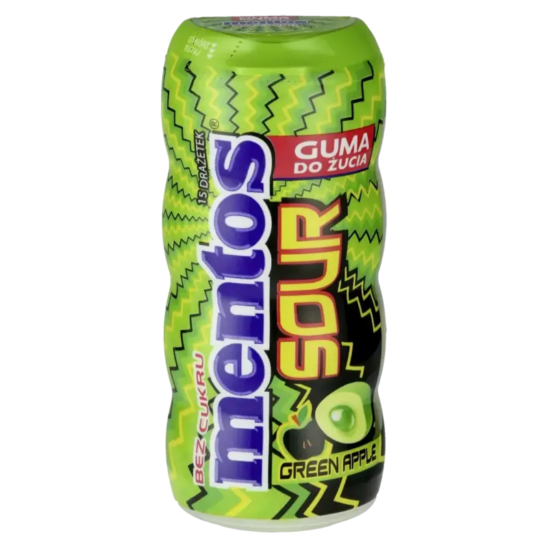 Жувальні драже Mentos Sour fFruits, Кислі фрукти 37 г