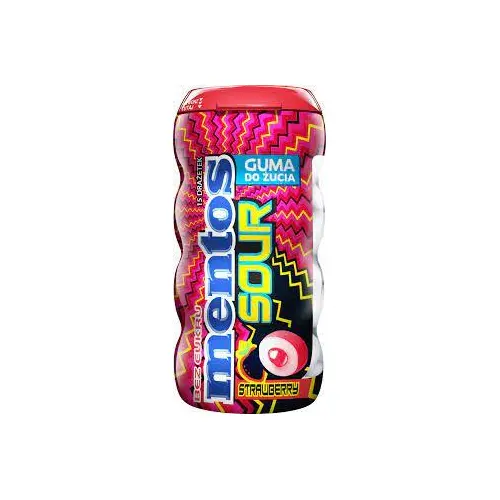 Жувальні драже Зелене яблуко Mentos Sour Green Apple 30 г Польща