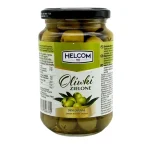 Оливки зелені без кісточки Helcom Oliwki Zielone Drylowane 330 г Польща