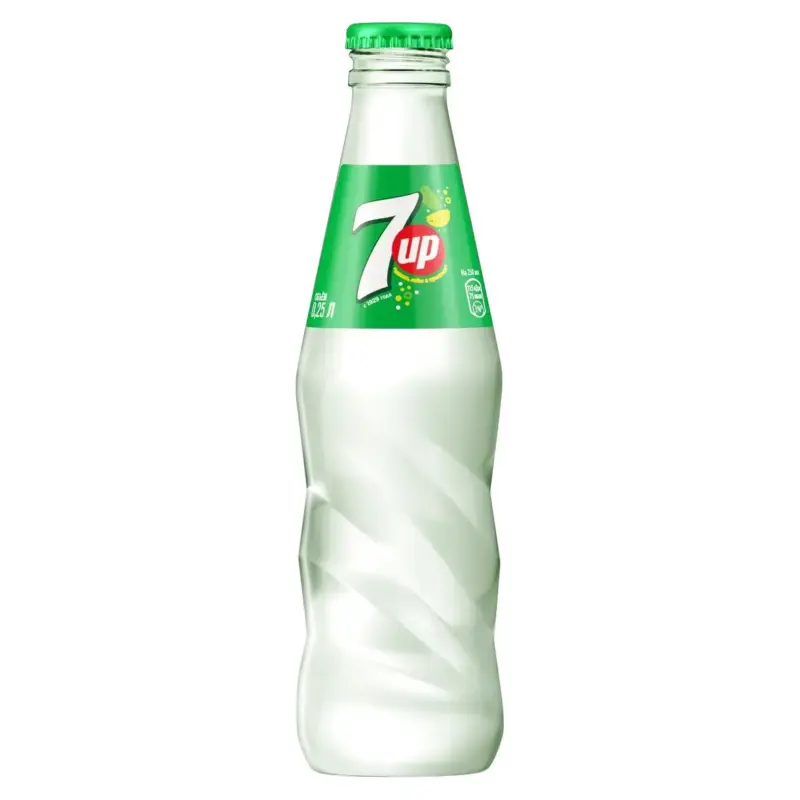 Напій сильногазований 7UP 250мл с/бут