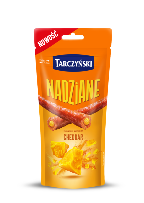 Ковбаски Кабанос із сиром, БЕЗ ГЛЮТЕНА, TARCZY ⁇ SKI Exclusive Kabanosy 105г Польща