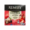 Холодний чай зі смаком полуниці та малини Remsey Cold Brew (15х2.5г) 37.5г Польща