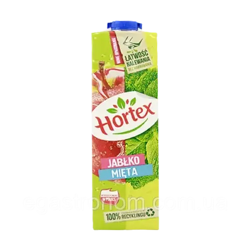 Напій сіковий Яблучно-м’ятний Hortex Jablko-Mieta 1 л Польща