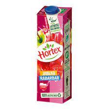 Напій сіковий Яблуко-Рівень Hortex Jablko Rabarbar 1л Польща