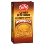 Цукор тростинний коричневий дрібний Sante Fine Demerara Cukier Trzcinowy 500 г Польща