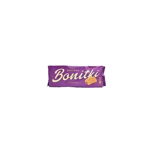 Печиво пісочне з фруктовою начинкою Bonitki Owocowe z nadzieniem 240 г Польща