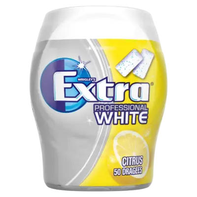 Жувальна гумка Міцна М'ята БЕЗ САХАРА Extra professional Strong Mint 50шт Німеччина