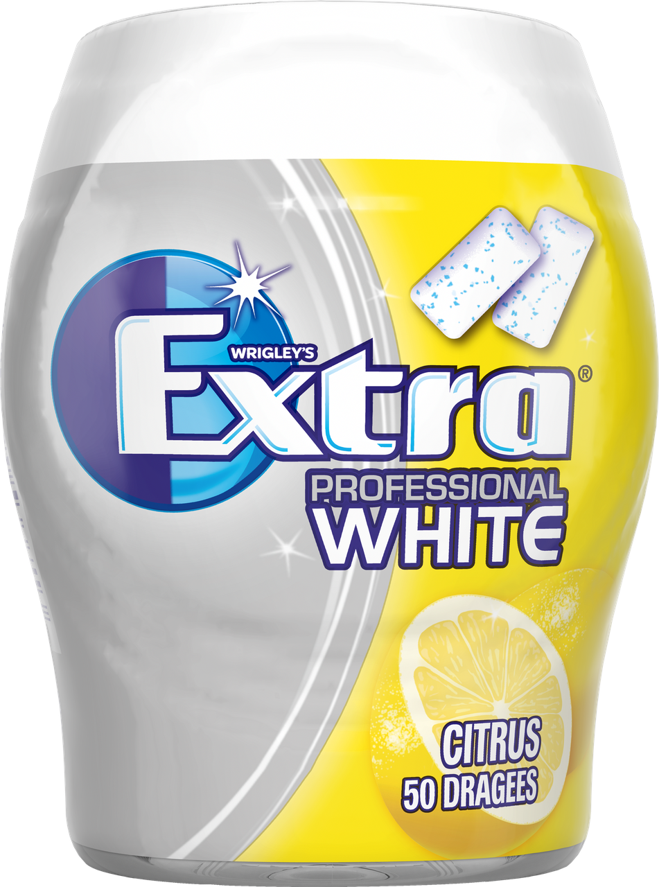 Жувальна гумка Міцна М'ята БЕЗ САХАРА Extra professional Strong Mint 50шт Німеччина
