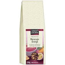 Чай фруктовий з маракуя та апельсином King's Crown Maracuja-Orange 250г Німеччина