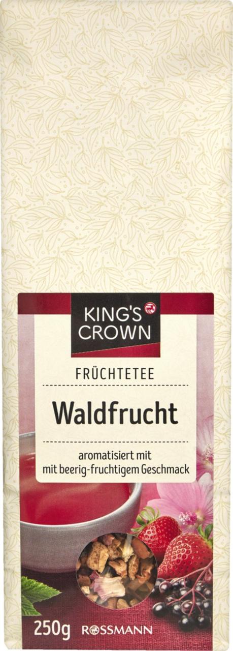 Чай фруктовий із тропічними фруктами King's Crown Tropicana 250 г Німеччина