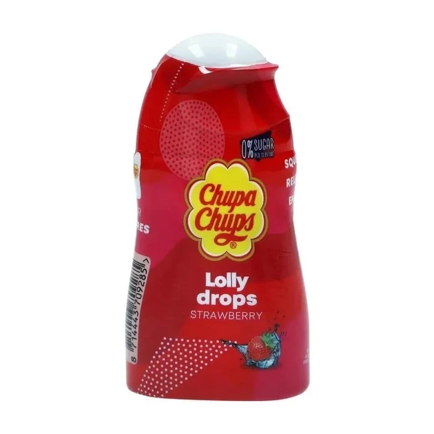 Сироп вишневий БЕЗ САХАРА Chupa Chups Lolly Drops 48 мл Нідерланди