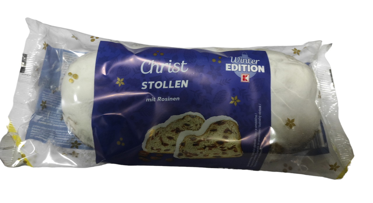 Різдвяний Штолен з родзинками K-Classic Winter Edotion Christ Stollen 750 г Німеччина