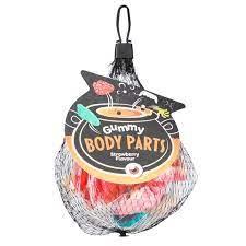 Жувальні цукерки Мікс Хелловін Creepy town Gummy Body Parts 220г Великобританія