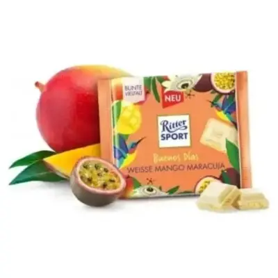 Шоколад Манго — Маракуя Ritter Sport Buenos Dias White Mango Maracuja 100 г Німеччина