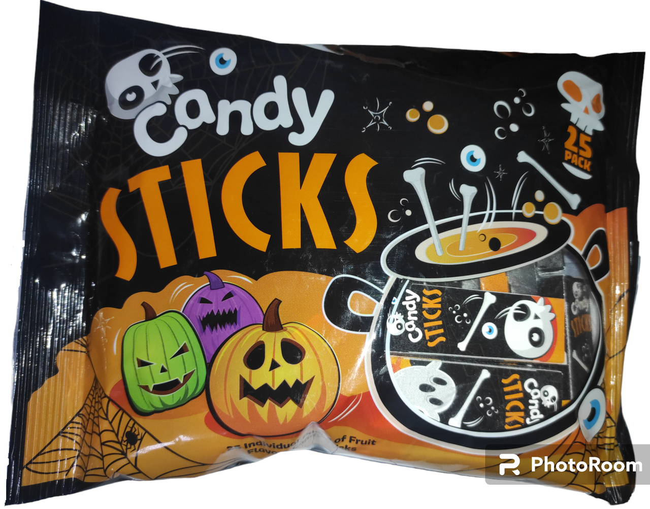 Льодяники з фруктовим смаком Candy Sticks (25x2.6г) 65 г Великобританія