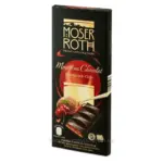 Шоколад чорний Moser Roth Sauerkirisch-Chili 85% какао вишня+перець чилі 150 г