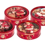 Печиво вершкове Jacobsens Bakery Classic Santa в ж/б 400 г Данія