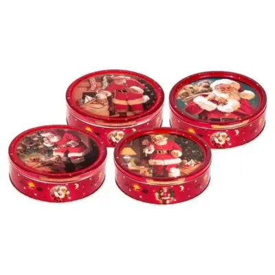 Печиво вершкове Jacobsens Bakery Classic Santa в ж/б 400 г Данія