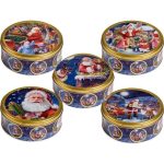 Печиво вершкове Jacobsens Bakery Nostalgic Santa в ж/б 340 г Данія