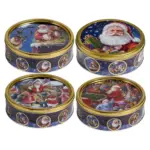 Печиво вершкове Jacobsens Bakery Nostalgic Santa в ж/б 340 г Данія