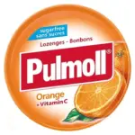 Льодяники (конфети) Апельсин + вітамін C БЕЗ САХАРА Pulmoll Orange +vitamin C 45 г Німеччина