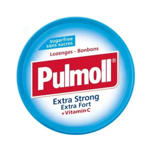 Льодяники (конфети) З вітаміном C БЕЗ САХАРА Pulmoll Extra Strong + vitamin C 45 г Німеччина