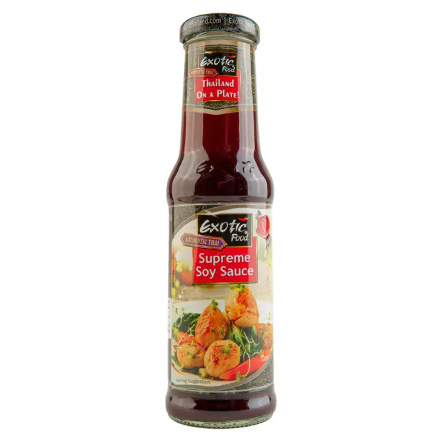 Високоякісний соєвий соус Exotic Food Supreme Soy Sauce 250мл Таїланд