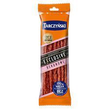 Ковбаски Кабанос зі свинини, БЕЗ ГЛЮТЕНА, TARCZY ⁇ SKI Exclusive Kabanosy 105г Польща