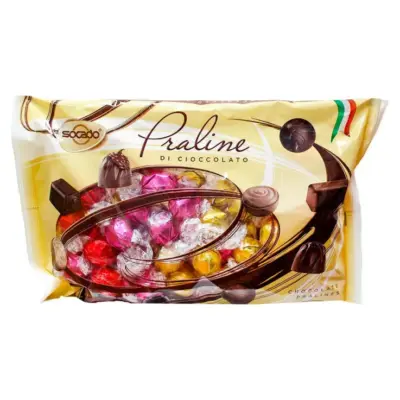 Цукерки шоколадні Асорті Socado Praline di cioccolato 1000 г Італія