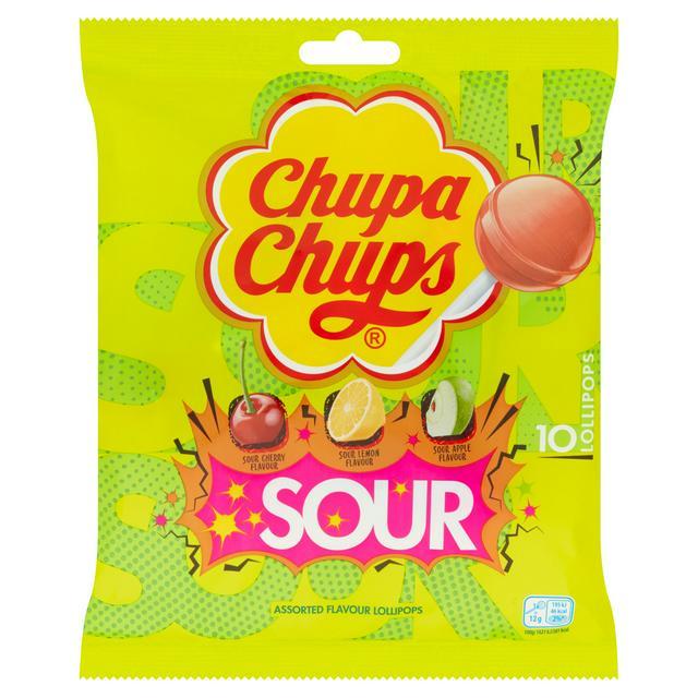 Цукерки на паличці з жувальною гумкою Chupa Chups Bubble Gum 10 шт./120г Іспанія