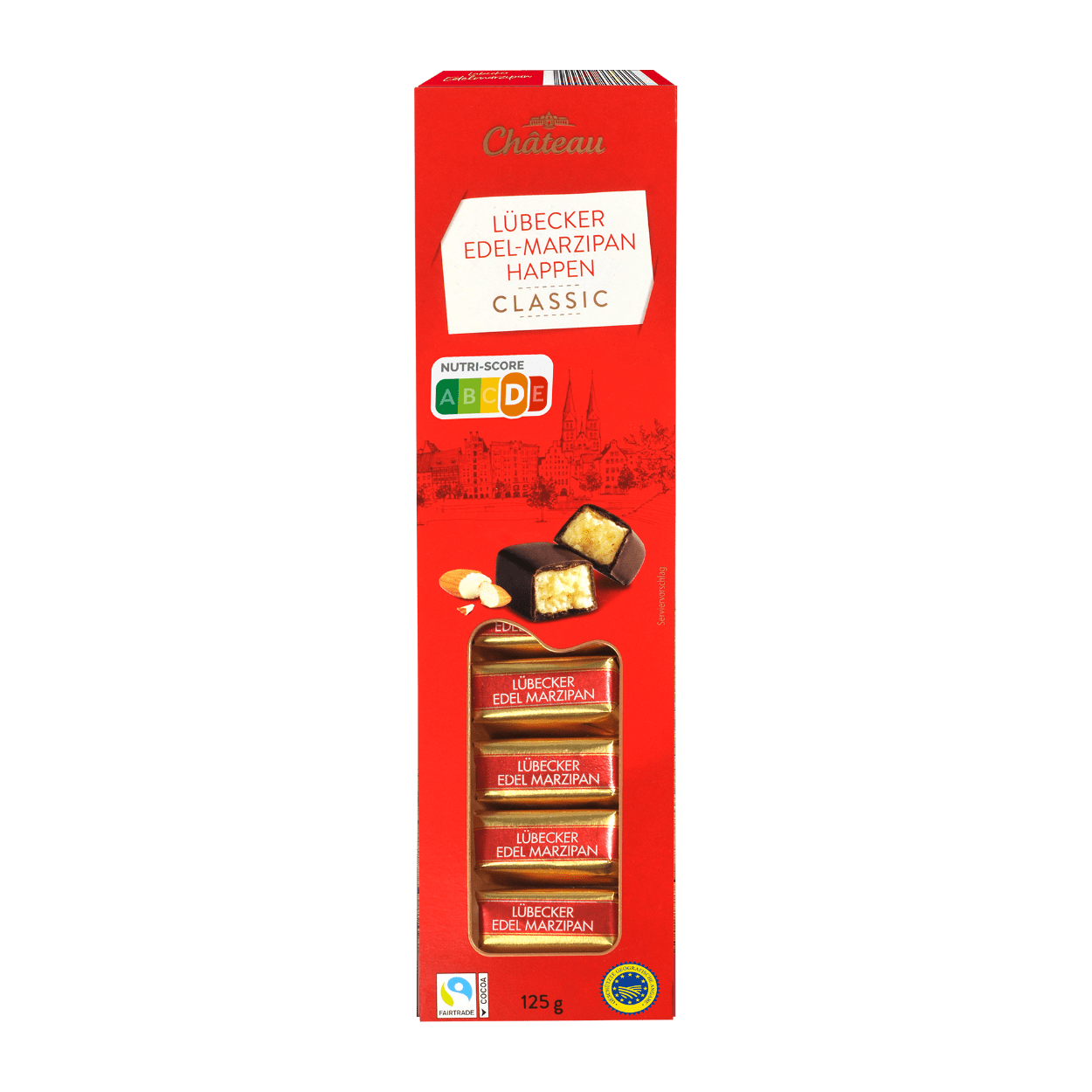 Марципан у чорному шоколаді ( цукерки) Marzipan Favorina Dark 125 г Німеччина
