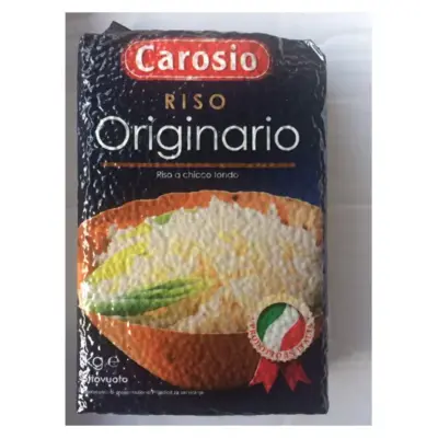 Рис круглозерний Riso Originalio Carosio 1 кг Італія