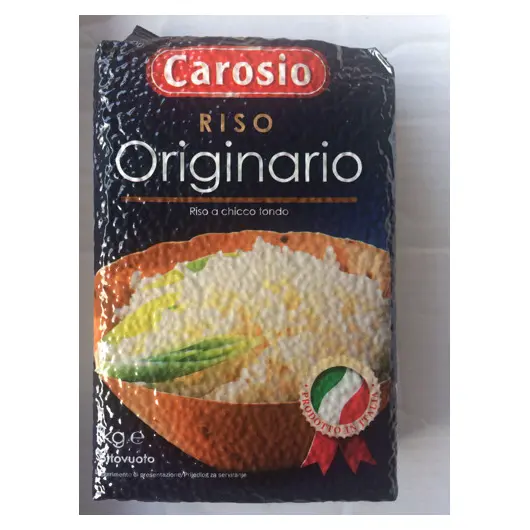 Рис круглозерний Riso Originalio Carosio 1 кг Італія
