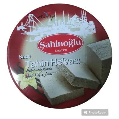 Халва кунжутна з ваніллю (тахінна) ж/б Sahinoglu 480 г Туреччина