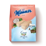 Міні-Вафлі Венські з кокосовим кремом Manner Wien Zitrone 400 г Австрія
