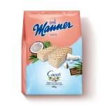 Міні-Вафлі Венські з кокосовим кремом Manner Wien Zitrone 400 г Австрія