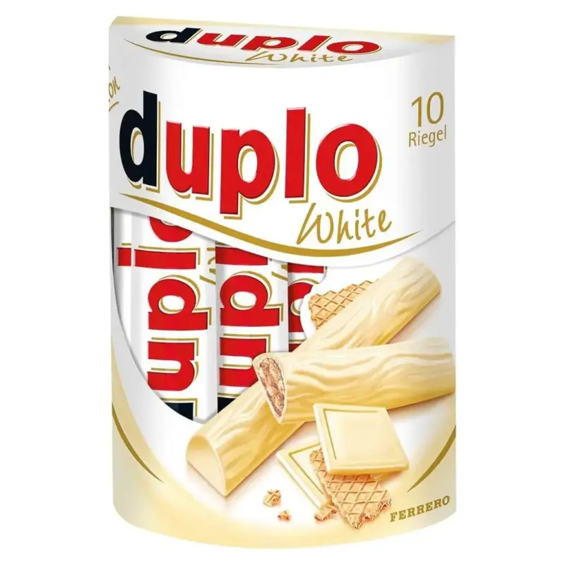 Шоколадний батончик Ferrero Duplo White (10 шт.x18.2 г) 182 г Німеччина