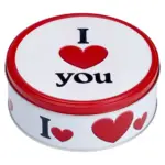 Печиво вершкове Jacobsens Bakery I LOVE YOU в ж/б 150 г Данія