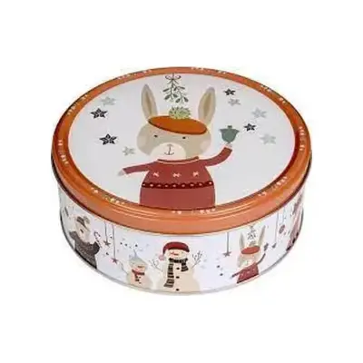 Печиво вершкове Зимовий Ліс Jacobsens Acobsens Bakery Winter Woodland у ж/б 150 г Данія