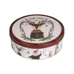 Печиво вершкове Зимовий Ліс Jacobsens Acobsens Bakery Winter Woodland у ж/б 150 г Данія